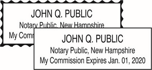 New Hampshire Notary Seals